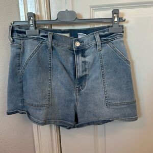 eunina super high rise shorts size medium